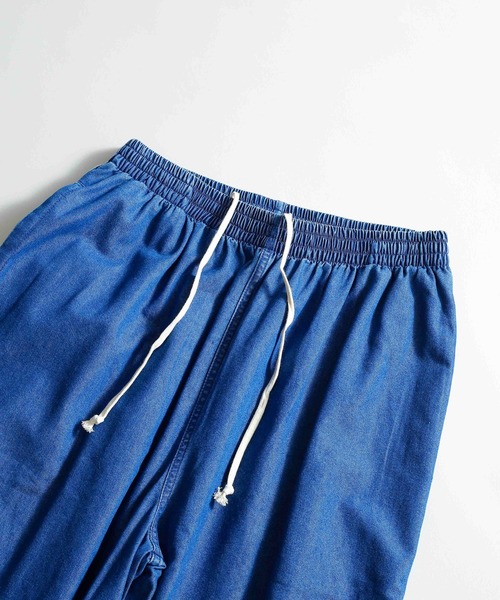 Kelen(ケレン)の「「KELEN MENS / ケレン メンズ」 SIDE LINE EASY DENIM FLORA(デニムパンツ・メンズ・ライトインディゴブルー/インディゴブルー・38/40/42)」の3枚目の写真