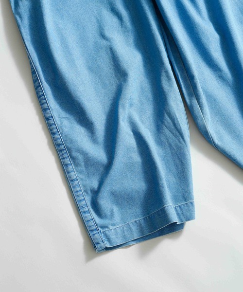 Kelen(ケレン)の「「KELEN MENS / ケレン メンズ」 SIDE LINE EASY DENIM FLORA(デニムパンツ・メンズ・ライトインディゴブルー/インディゴブルー・38/40/42)」の11枚目の写真