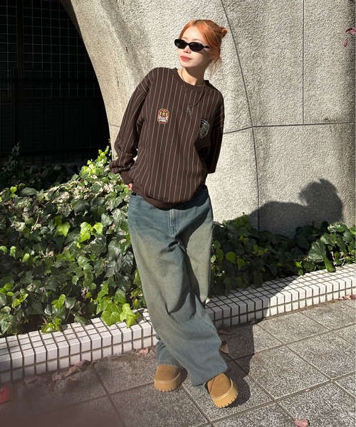 sedacle(セダクル)の「裏起毛ユニフォームスウェット(スウェット・メンズ・ネイビー/グレー/ブラウン・LARGE/MEDIUM/SMALL)」の18枚目の写真