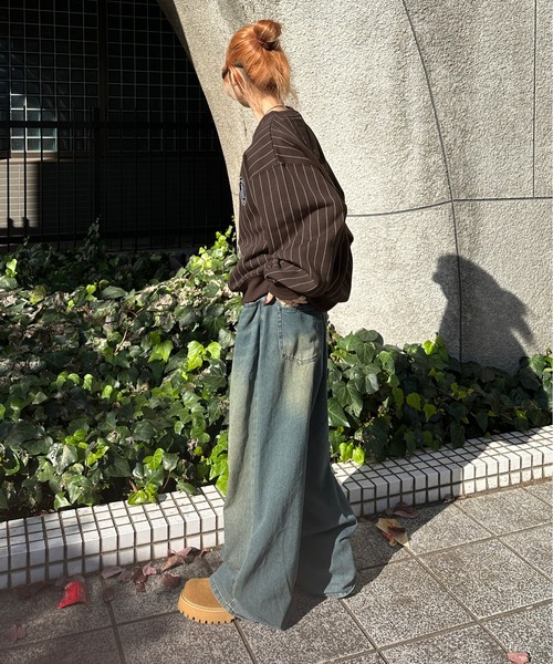 sedacle(セダクル)の「裏起毛ユニフォームスウェット(スウェット・メンズ・ネイビー/グレー/ブラウン・LARGE/MEDIUM/SMALL)」の19枚目の写真