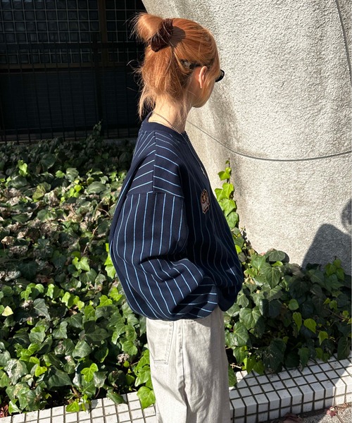sedacle(セダクル)の「裏起毛ユニフォームスウェット(スウェット・メンズ・ネイビー/グレー/ブラウン・LARGE/MEDIUM/SMALL)」の10枚目の写真