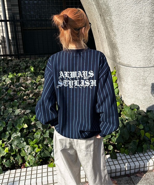 sedacle(セダクル)の「裏起毛ユニフォームスウェット(スウェット・メンズ・ネイビー/グレー/ブラウン・LARGE/MEDIUM/SMALL)」の11枚目の写真