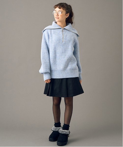 【セール】【AMI】ボックスタックミニスカパン（その他パンツ）｜pom ponette junior（ポンポネットジュニア）