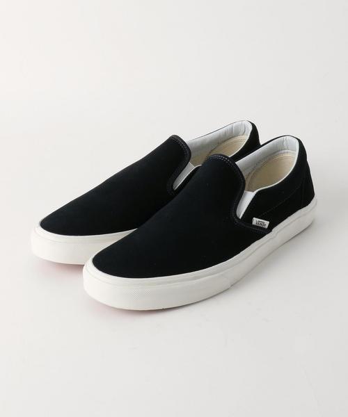 VANS(バンズ)の「<VANS(バンズ)> CVS CLASSIC SLIPON(OCEANS 12月号掲載商品)◆(スニーカー・メンズ・ホワイト/ネイビー・11/7/7h/8/8h/9/9h/10/10h)」の3枚目の写真