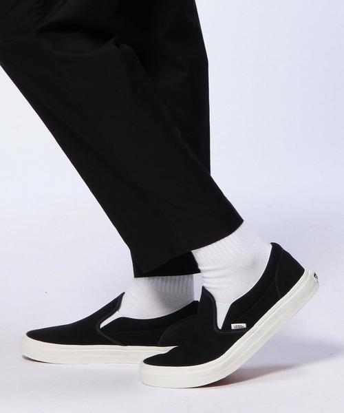 VANS(バンズ)の「<VANS(バンズ)> CVS CLASSIC SLIPON(OCEANS 12月号掲載商品)◆(スニーカー・メンズ・ホワイト/ネイビー・11/7/7h/8/8h/9/9h/10/10h)」の9枚目の写真