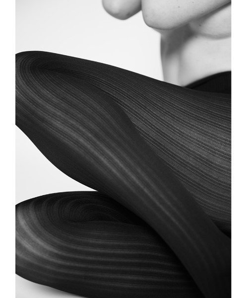 Alma Rib Tights Black（タイツ/ストッキング）｜SWEDISH STOCKING（スウェディッシュストッキングス）
