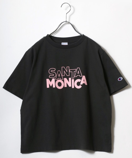 セール】Champion（チャンピオン）フロントロゴプリントルーズ