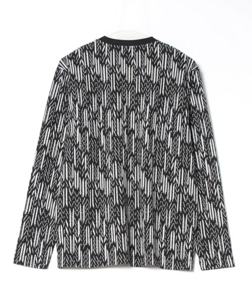 RATTLE TRAP(ラトルトラップ)の「ゴシックジャガードロングスリーブTシャツ(Tシャツ/カットソー・メンズ・ブラック系その他・M/L)」の2枚目の写真