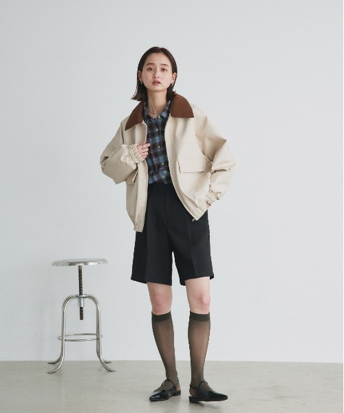 ad thie(アドティエ)の「オーバーサイズ チェックシャツ(シャツ/ブラウス・レディース・ブラック/ブルー/レッド/ブラウン・FREE)」の17枚目の写真