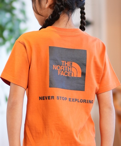 THE NORTH FACE/ザ・ノース・フェイス S/S BACK SQU T キッズ T