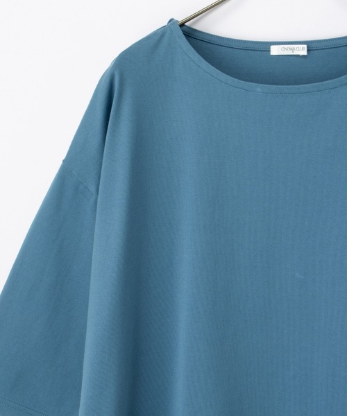 Honeys（ハニーズ）の「【ＵＶカット】７分袖コクーンチュニック（チュニック・レディース・ブラック系その他/ネイビー系/ブルー/ブラック・L/LL/M）」の20枚目の写真