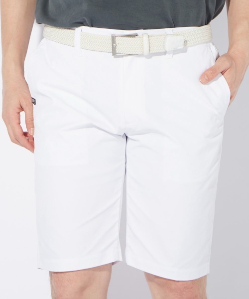 FILA GOLF（フィラゴルフ ）の「ストレッチツイル　ワンポイントロゴ　ショートパンツ（その他パンツ・メンズ・ホワイト/ネイビー/ベージュ・XX-LARGE/X-LARGE/LARGE/MEDIUM）」の2枚目の写真