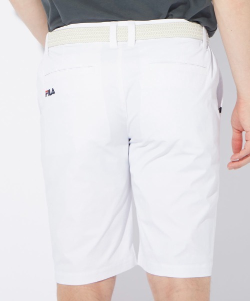 FILA GOLF（フィラゴルフ ）の「ストレッチツイル　ワンポイントロゴ　ショートパンツ（その他パンツ・メンズ・ホワイト/ネイビー/ベージュ・XX-LARGE/X-LARGE/LARGE/MEDIUM）」の5枚目の写真