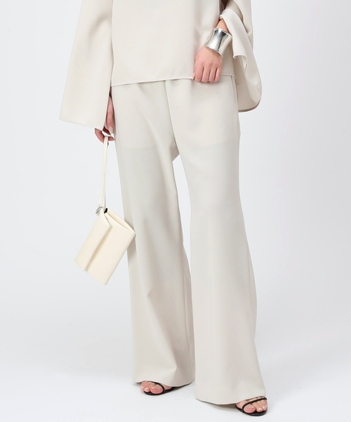 EVERYDAY I LIKE.（エヴリディアイライク）の「*ソフィアイージーパンツ（スラックス・レディース・ベージュ/ブラック・40/38/36/34）」の12枚目の写真