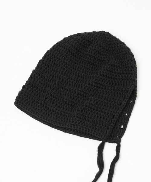 HARE（ハレ）の「ストリングニットCAP(HARE)（ニットキャップ/ビーニー・メンズ・グレー/ブラック・FREE）」の13枚目の写真