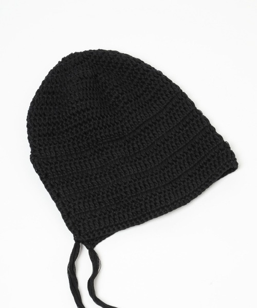 HARE（ハレ）の「ストリングニットCAP(HARE)（ニットキャップ/ビーニー・メンズ・グレー/ブラック・FREE）」の15枚目の写真