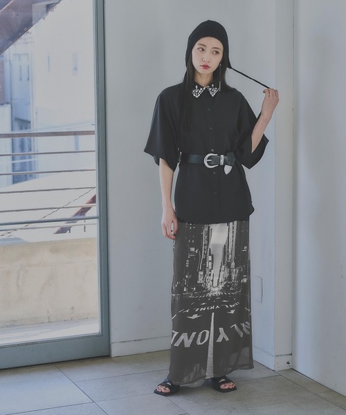 HARE（ハレ）の「ストリングニットCAP(HARE)（ニットキャップ/ビーニー・メンズ・グレー/ブラック・FREE）」の18枚目の写真