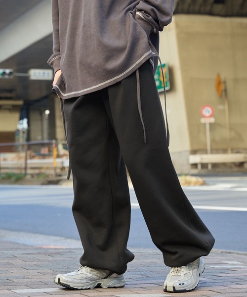 MONITALY | スウェットパンツ BLACK MONITALY（モニタリー）の「MONITALY | スウェットパンツ BLACK