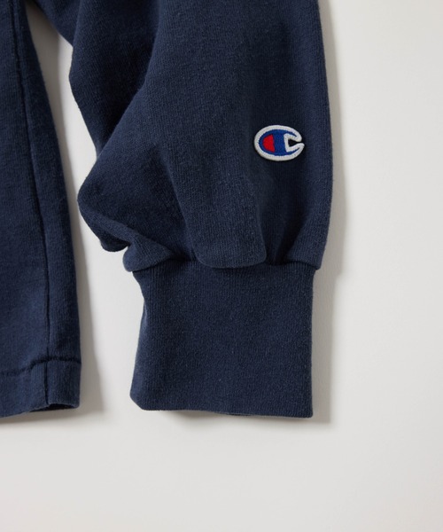 Champion(チャンピオン)の「【Champion/チャンピオン】直営限定コレクション メンズ ロングスリーブTシャツ(Tシャツ/カットソー・メンズ・グレー系その他/オフホワイト/ダークネイビー・SMALL/LARGE/X-LARGE/MEDIUM)」の12枚目の写真