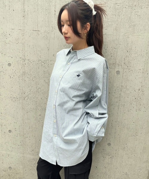 FOREVER 21(フォーエバー トゥエンティーワン)の「【2025SS】【Beverly Hills Polo Club】ビッグシャツ(シャツ/ブラウス・レディース・グリーン/ブルー/オフホワイト/グレー/レッド/ブラック・FREE)」の17枚目の写真