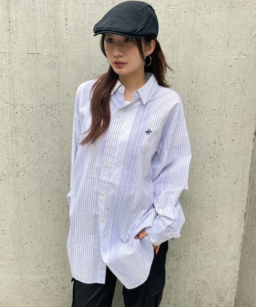 FOREVER 21(フォーエバー トゥエンティーワン)の「【2025SS】【Beverly Hills Polo Club】ビッグシャツ(シャツ/ブラウス・レディース・グリーン/ブルー/オフホワイト/グレー/レッド/ブラック・FREE)」の19枚目の写真