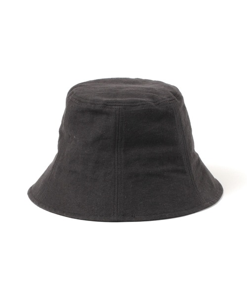 LAKOLE（ラコレ）の「麻混パネルハット / 286240（ハット・レディース・ブラック/アイボリー・FREE）」の6枚目の写真