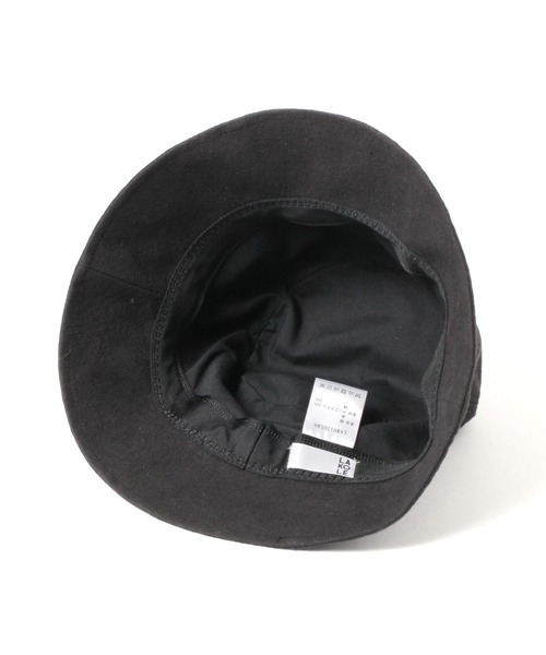 LAKOLE（ラコレ）の「麻混パネルハット / 286240（ハット・レディース・ブラック/アイボリー・FREE）」の8枚目の写真