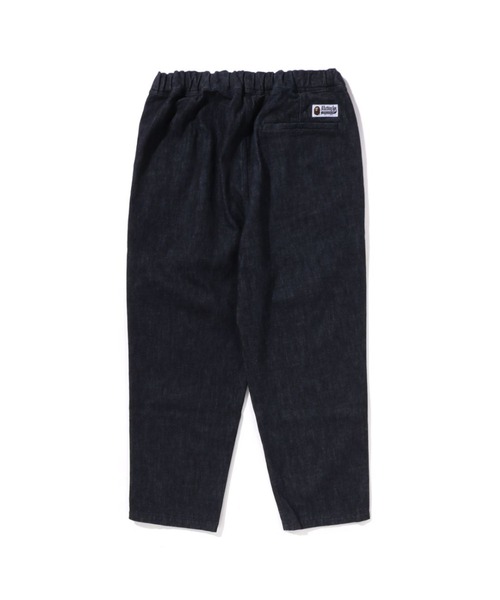 A BATHING APE(アベイシングエイプ)の「ONE POINT RELAXED FIT 13OZ DENIM PANTS(デニムパンツ・メンズ・ライトインディゴブルー/インディゴブルー・MEDIUM/SMALL/X-LARGE/LARGE)」の3枚目の写真