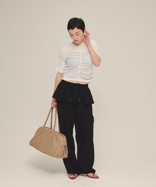eL】Large Boston Bag/288120（ショルダーバッグ）｜eL（エル）の