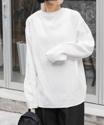 FORK&SPOON | FORK&SPOON メッシュロングスリーブプルオーバー(Tシャツ/カットソー)