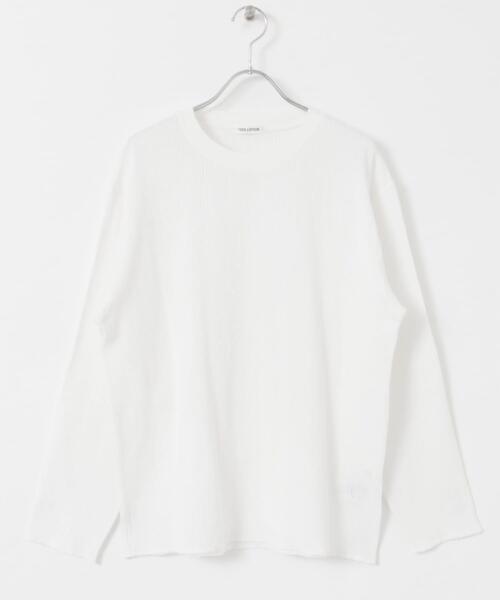 FORK&SPOON（フォークアンドスプーン）の「FORK&SPOON　メッシュロングスリーブプルオーバー（Tシャツ/カットソー・レディース・ブラウン/ブラック/オフホワイト・1）」の17枚目の写真