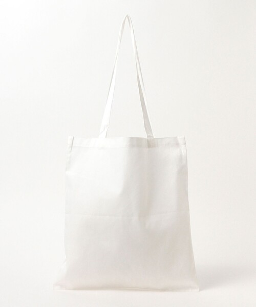 TOKYO CULTUART by BEAMS（トウキョウカルチャートバイビームス）の「平山昌尚(HIMAA) / Flower Tote bag（トートバッグ・メンズ・ブラック/ホワイト・ONE SIZE）」の4枚目の写真