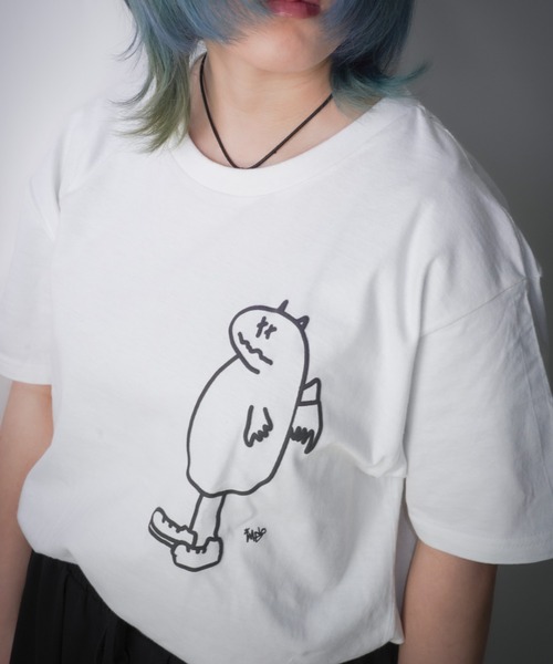 AFYF(エーエフワイエフ)の「【AFYF】AFYF Premium Souvenir Short Sleeve T-Shirt "No.6" by GILDAN Premium Cotton 5.6oz / AFYFスーベニア ショートスリーブ Tシャツ "No.6" ギルダン プレミアム コットン5.6oz AFYF グラフィック by ロフトスキー(Tシャツ/カットソー・メンズ・ホワイト/ブラック・LARGE/X-LARGE)」の12枚目の写真