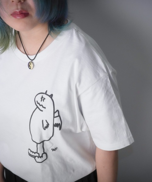 AFYF(エーエフワイエフ)の「【AFYF】AFYF Premium Souvenir Short Sleeve T-Shirt "No.6" by GILDAN Premium Cotton 5.6oz / AFYFスーベニア ショートスリーブ Tシャツ "No.6" ギルダン プレミアム コットン5.6oz AFYF グラフィック by ロフトスキー(Tシャツ/カットソー・メンズ・ホワイト/ブラック・LARGE/X-LARGE)」の14枚目の写真