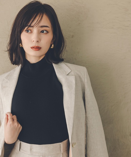 anuans(アニュアンス)の「リネンテーラードジャケット(テーラードジャケット・レディース・ベージュ/ベージュ系その他/ブラウン・FREE)」の17枚目の写真