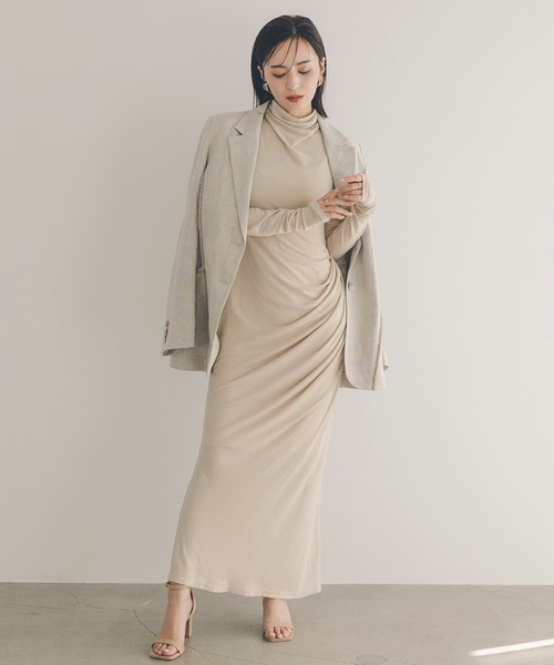 anuans(アニュアンス)の「リネンテーラードジャケット(テーラードジャケット・レディース・ベージュ/ベージュ系その他/ブラウン・FREE)」の19枚目の写真