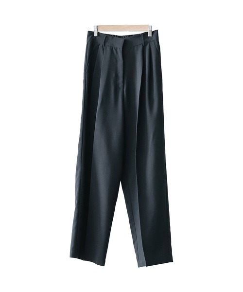 mili an deni（ミリアンデニ）の「ヴィンテージワッシャーコクーンワイドパンツ（スラックス・レディース・モカ/ブラック/アイボリー・M）」の20枚目の写真