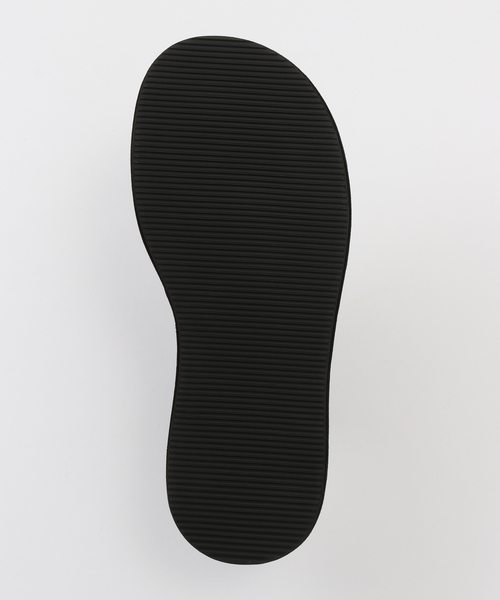 Purpred（パープレッド）の「【Purpred/パープレッド】THONG PILLOW:サンダル　CO6-PS023（サンダル・レディース・ブラック・23cm/24cm/25cm）」の7枚目の写真