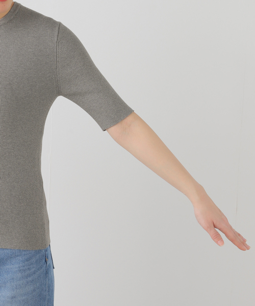 Deuxieme Classe(ドゥーズィエムクラス)の「*LOREL D RIB Tシャツ(ニット/セーター・レディース・グレー・FREE)」の20枚目の写真