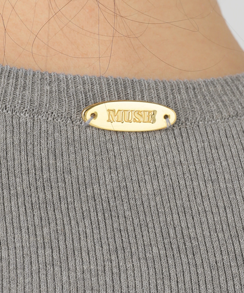 Deuxieme Classe(ドゥーズィエムクラス)の「*LOREL D RIB Tシャツ(ニット/セーター・レディース・グレー・FREE)」の22枚目の写真