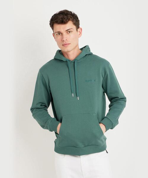 agnes b.（アニエスベー）の「K330 SWEAT スウェット（パーカー・メンズ・グリーン・2/1）」の6枚目の写真