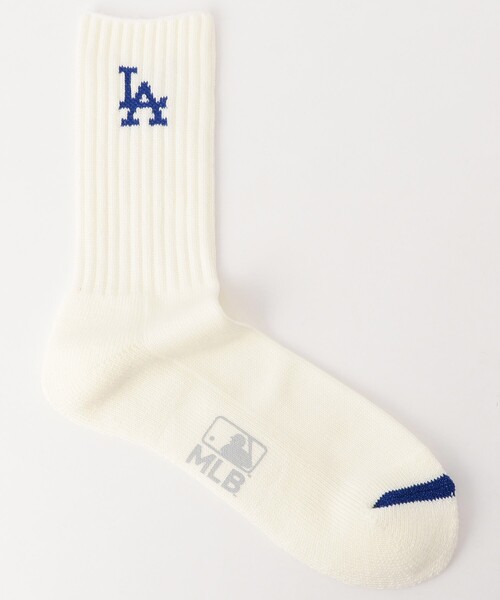MLB(メジャーリーグベースボール)の「MLB/メジャーリーグベースボール MLB 96 SOCKS(ソックス/靴下・メンズ・ネイビー/ブルー・ONE SIZE)」の1枚目の写真