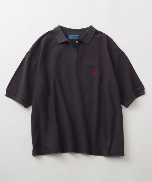 BEVERLY HILLS POLO CLUB(ビバリーヒルズポロクラブ)の「【Beverly Hills Polo Club/ビバリーヒルズポロクラブ】VINTAGE 鹿の子ポロシャツ(ポロシャツ・レディース・ネイビー/オレンジ/オフホワイト/ブラック・M)」の16枚目の写真