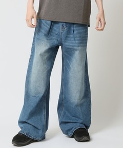 YENN　CURVED SEAM DENIM PANTS YENN 】CURVED SEAM DENIM PT | valance 福井｜レディース