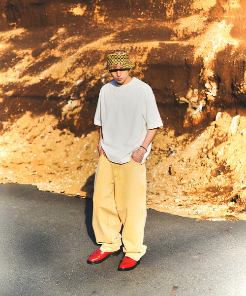 WISM（ウィズム）の「WISM ORIGINAL PRODUCT BAGGY DENIM PANT 1（デニムパンツ・メンズ・ベージュ/ブラック/ブルー・32/30/34）」の15枚目の写真