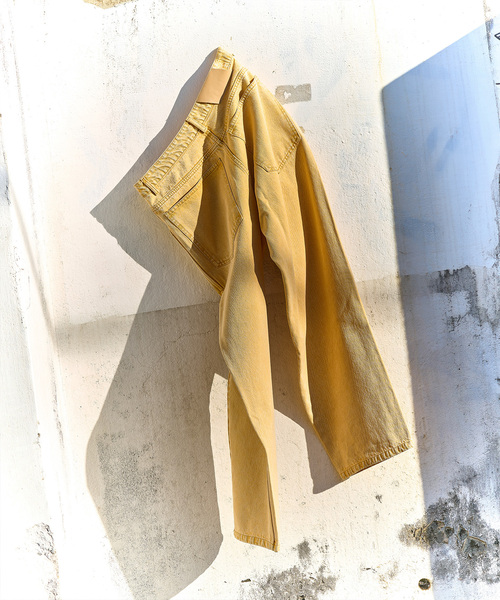 WISM（ウィズム）の「WISM ORIGINAL PRODUCT BAGGY DENIM PANT 1（デニムパンツ・メンズ・ベージュ/ブラック/ブルー・32/30/34）」の20枚目の写真