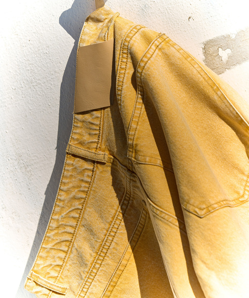 WISM（ウィズム）の「WISM ORIGINAL PRODUCT BAGGY DENIM PANT 1（デニムパンツ・メンズ・ベージュ/ブラック/ブルー・32/30/34）」の21枚目の写真