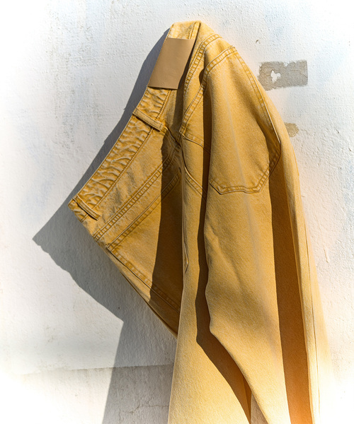 WISM（ウィズム）の「WISM ORIGINAL PRODUCT BAGGY DENIM PANT 1（デニムパンツ・メンズ・ベージュ/ブラック/ブルー・32/30/34）」の22枚目の写真