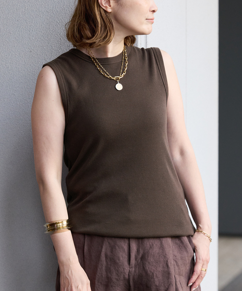 追加 dignity sleeveless（Tシャツ/カットソー）｜Deuxieme