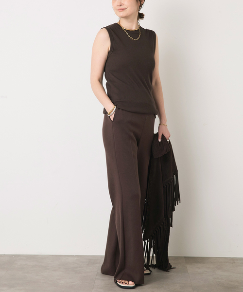 【新品】Deuxieme Classe dignity sleeveless 黒 新品】Deuxieme Classe dignity sleeveless 黒